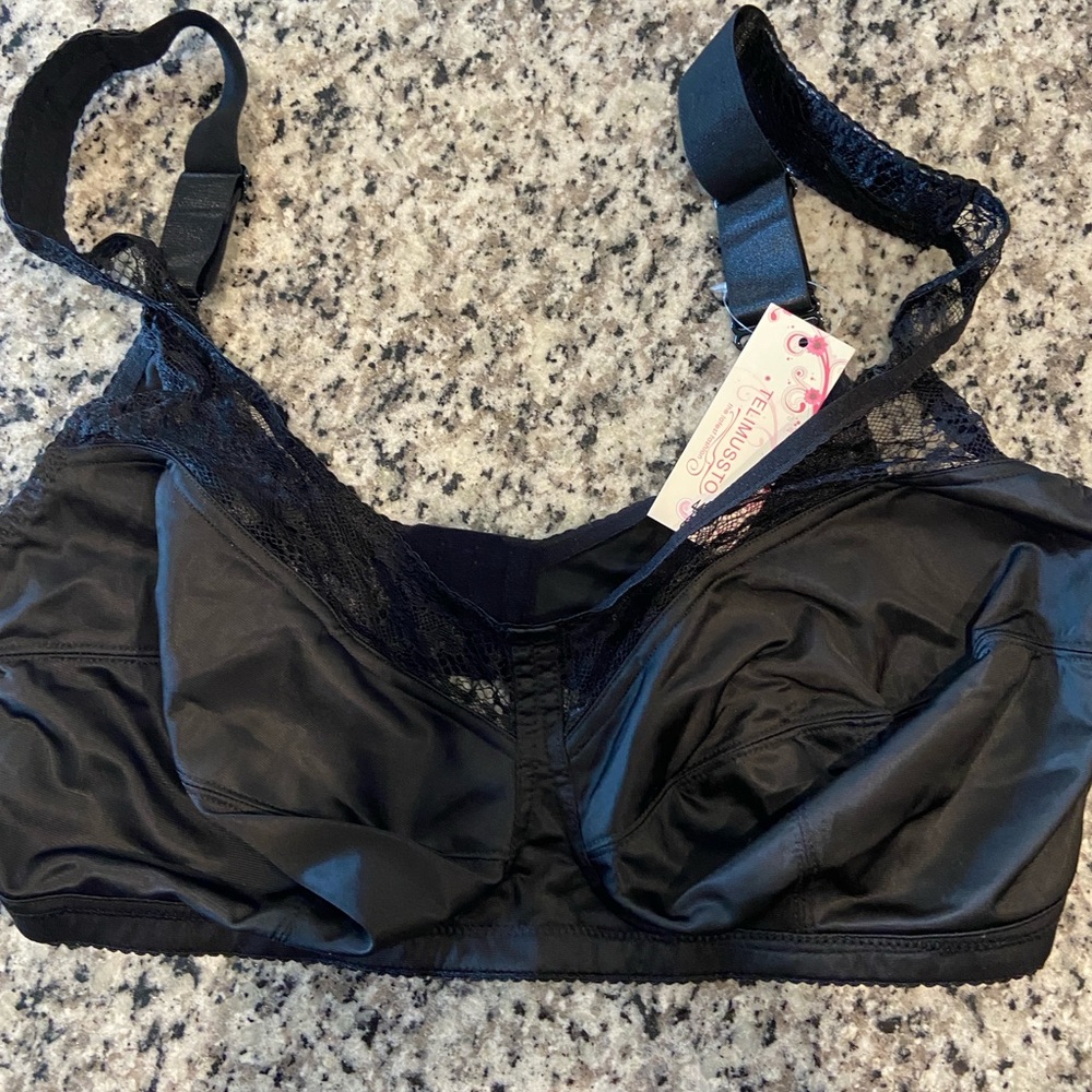 Telimussto  Bra For Women’s Sexy Floral Underwire Non Padded Plus Size  44DDD